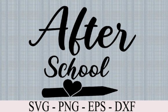 After School Svg Cut File Review: A Graphic Template for Creative Sellers
