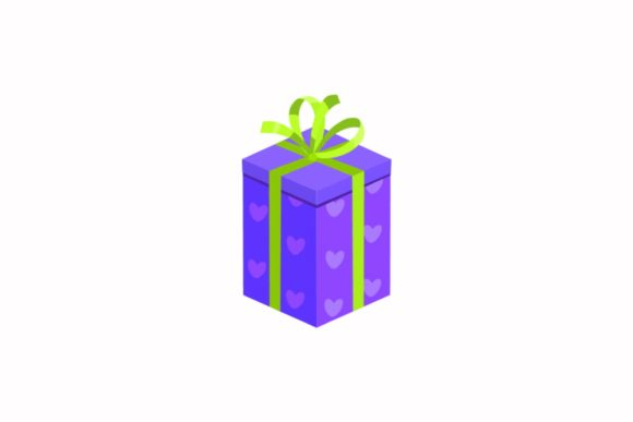 Birthday Gift Box: A Versatile Graphic Design Asset for Branding and Marketing