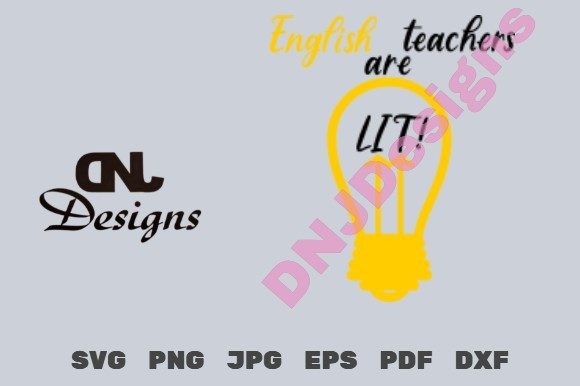 English Teachers Are Lit Cut File Pack Review