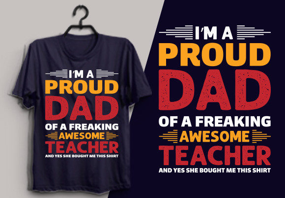 Father’s Day T Shirt Design Vector: A Graphic Asset for Print Templates and Creative Projects
