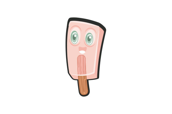 Ice Lolly New School Tattoo Style: A Versatile Design for Crafts and Merch