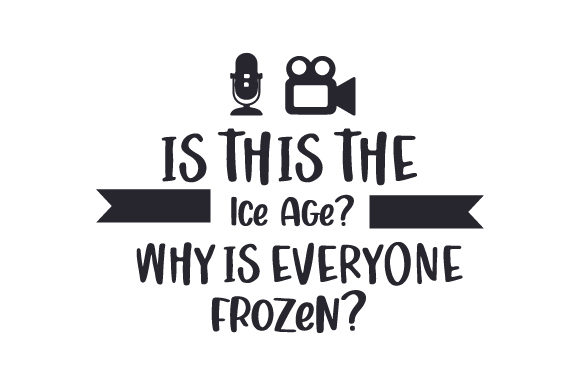 Is This the Ice Age Why is Everyone Frozen: A Versatile Design Asset for School Amp Crafts