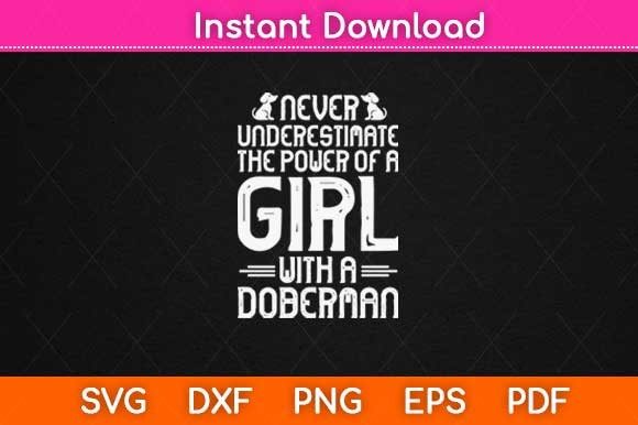 Never Underestimate the Power of Girl: A Versatile Graphic Design Asset for Crafts