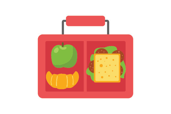 Reviewing School Lunch Box Clipart for Real Embroidery Projects