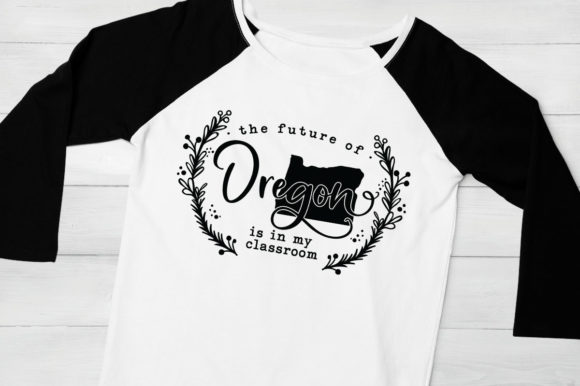 The Future of Oregon in My Classroom: A Versatile Graphic Design Asset for Crafts and Branding
