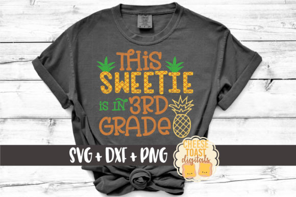 This Sweetie is in 3rd Grade Graphics for Crafts