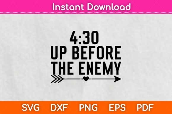 Up Before the Enemy Motivational: A Strong Graphic for Crafts and Graphics